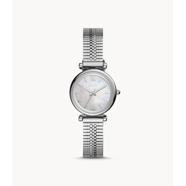 Fossil Carlie Mini Three-Hand Stainless-Steel Watch ES4695 Fossil Carlie Mini Three-Hand Stainless-Steel Watch ES4695