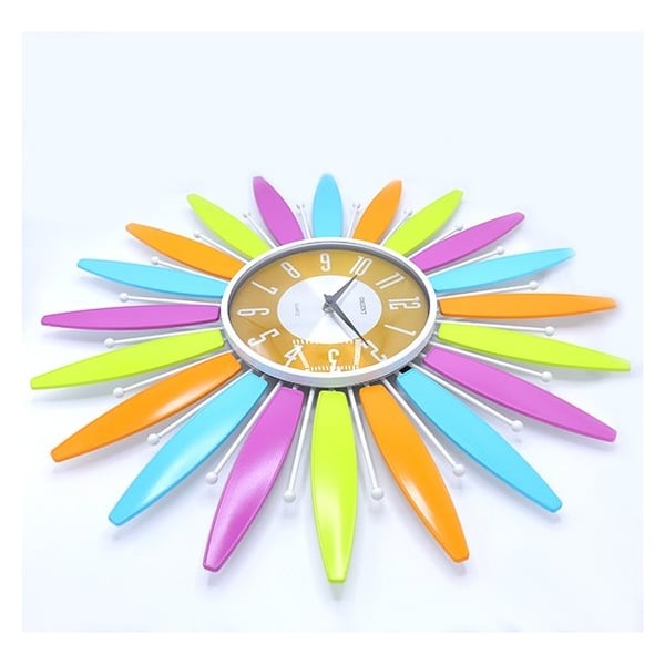 Orient Spider Multi Color Petal Clock Wall Clock Orient Spider Multi Color Petal Clock Wall Clock