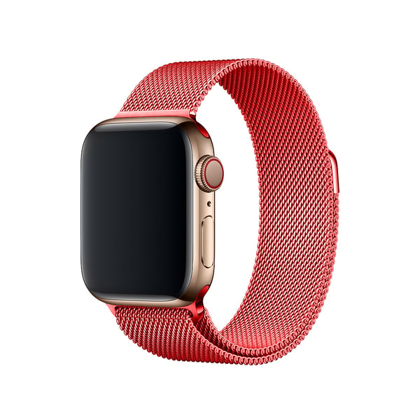 Apple Watch Series 6/SE/5/4/3/2/1 Milanese Replacement Band 38/40mm - Red