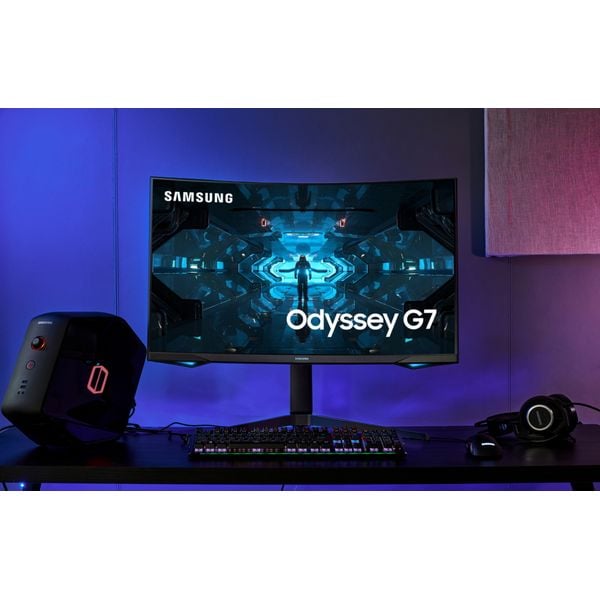 Samsung 8806090430145 Curved Odyssey G7 Gaming Monitor QLED BLK 32inch Samsung 8806090430145 Curved Odyssey G7 Gaming Monitor QLED BLK 32inch