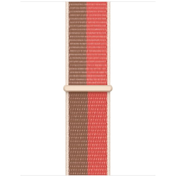 Apple Sport Loop 45mm - Regular Pink Pomelo/Tan Apple Sport Loop 45mm - Regular Pink Pomelo/Tan