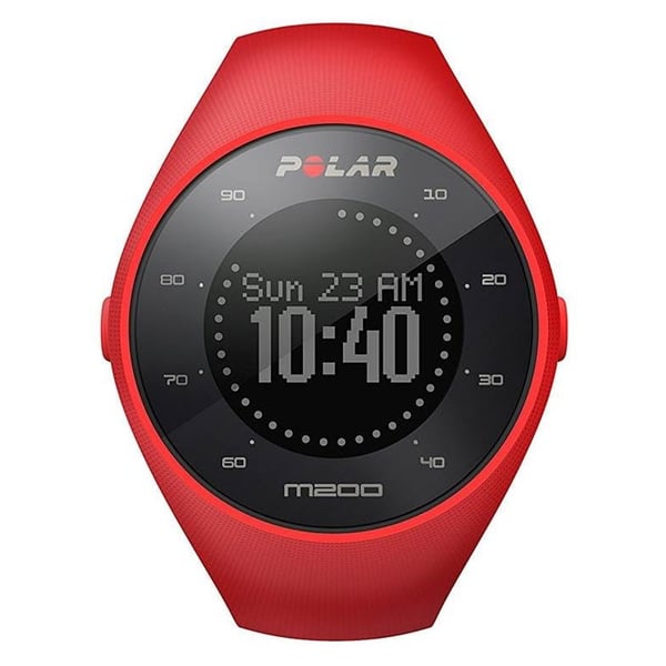 Polar M200 GPS Running Watch Red