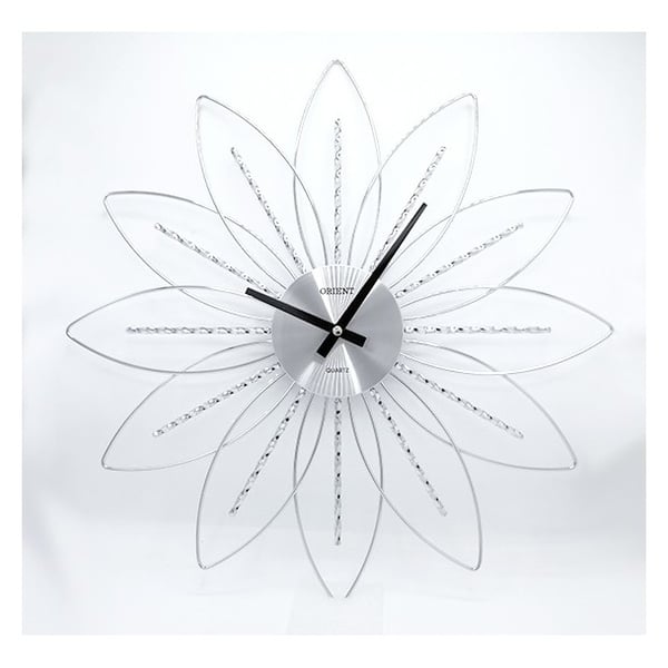 Orient Spider Metal Flower Wall Clock