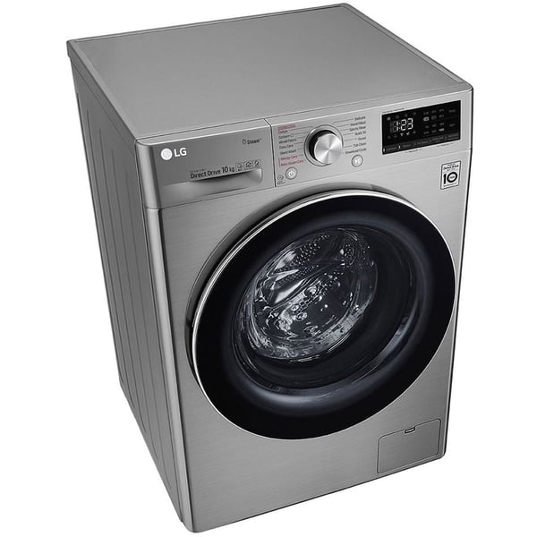 LG Front Load Washer 10 kg F4V5RYP2T, AI DD™, Steam+™, Bigger Capacity LG Front Load Washer 10 kg F4V5RYP2T, AI DD™, Steam+™, Bigger Capacity