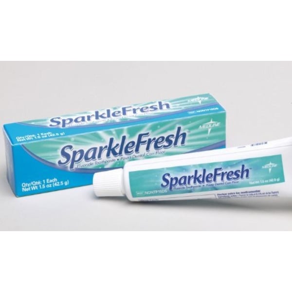 Medline NONTP6I Sparkle Fresh Toothpaste, 0.6 oz (Pack of 720)