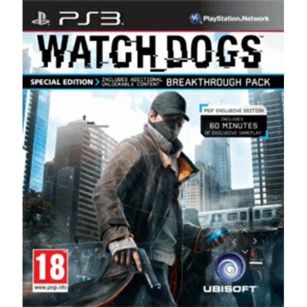 Buy online Best price of PS3 Watch Dogs Special Edition Game in