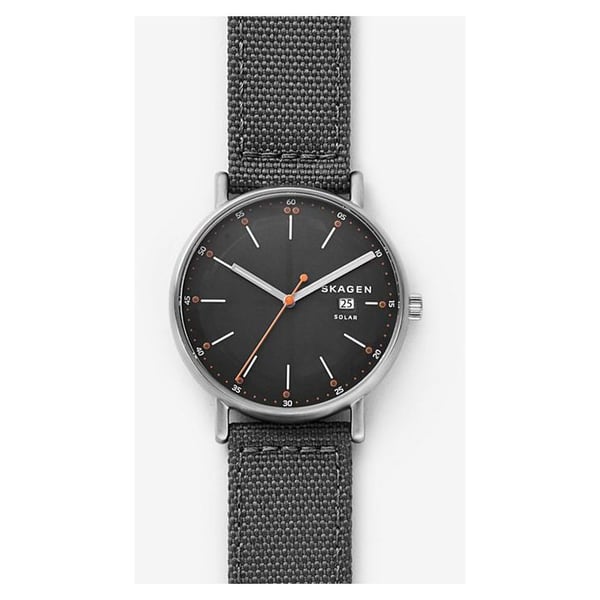 Skagen Signatur Grey Nylon Men Watch SKW6452