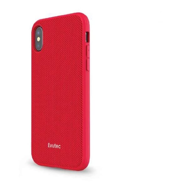 Evutec Aergo Series Case Red With AFIX Magnetic Mount For Apple iPhone X - AP008MPB02