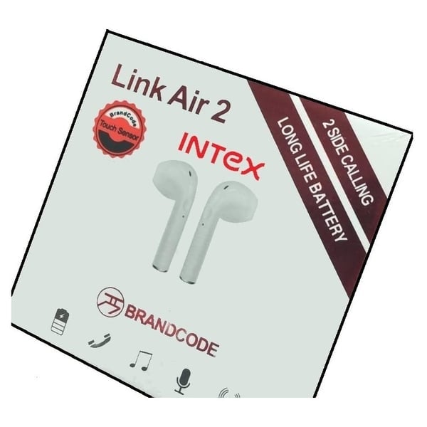 Intex Barcode Lonk Air 2 Ear Bud White Intex Barcode Lonk Air 2 Ear Bud White