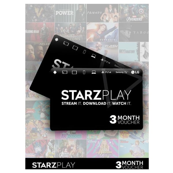 Starzplay 3 Months Subscription