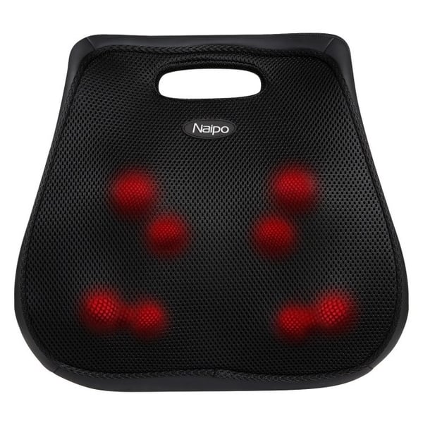 Naipo Lower Back Massager Shiatsu Massage With Heat MGBK136D