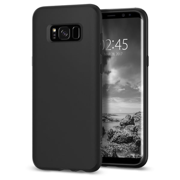 Spigen Liquid Crystal Case Matte Black For Galaxy S8+ Spigen Liquid Crystal Case Matte Black For Galaxy S8+