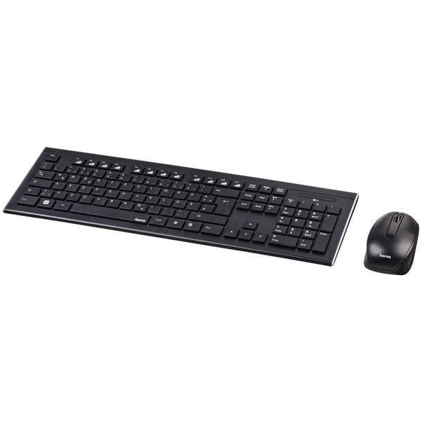Hama Cortino Wireless Keyboard & Mouse Black Hama Cortino Wireless Keyboard & Mouse Black