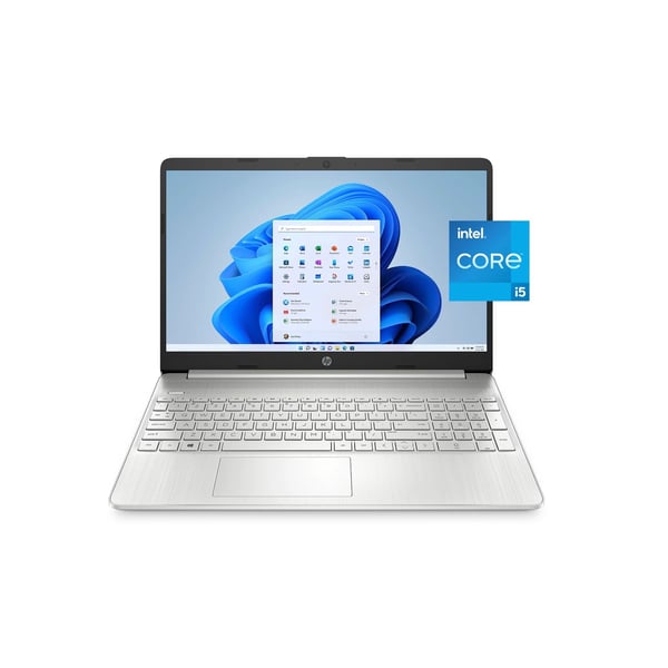 اشترِ HP 15-dy2795wm Laptop 11th Gen Core i5-1135G7 2.40GHz 8GB 256GB Intel  Iris Xe Graphics Windows 11 15.6inch Silver English Keyboard- International  Version عبر الإنترنت في الإمارات العربية المتحدة | شرف دي