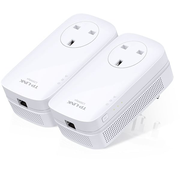 TPLink AV1200 Gigabit Passthrough Powerline AC WiFi Adapter Starter