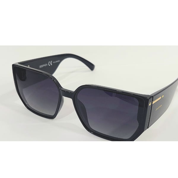 Despada Women's Rectangula Black Sunglass with categry 3 glasses Despada Women's Rectangula Black Sunglass with categry 3 glasses