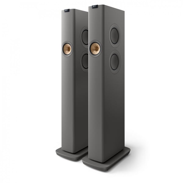 KEF Titanium Grey LS60 Wireless HiFi Speakers (Pair) KEF Titanium Grey LS60 Wireless HiFi Speakers (Pair)