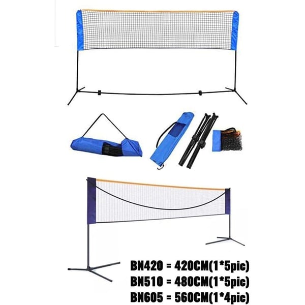Buy ULTIMAX Badminton Volleyball Tennis Net Set with Stand/Frame Carry