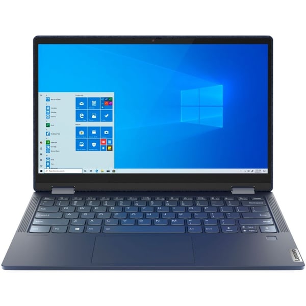 Lenovo Yoga 6 C600 82ND00DBAX 2 in 1 Laptop - Core Ryzen 5 2.1GHz 8GB 256GB Shared 13.3inch FHD Abyss Blue English/Arabic Keyboard