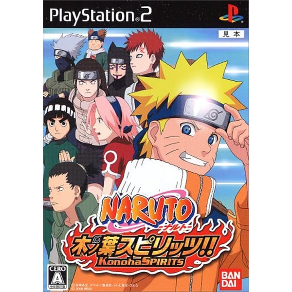 Sony Ps2 Naruto Konoha Spirits Sony Ps2 Naruto Konoha Spirits