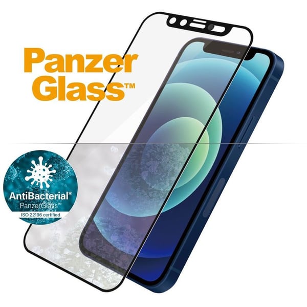 Panzerglass Camslider Tempered Glass Screen Protector Black iPhone 12 mini