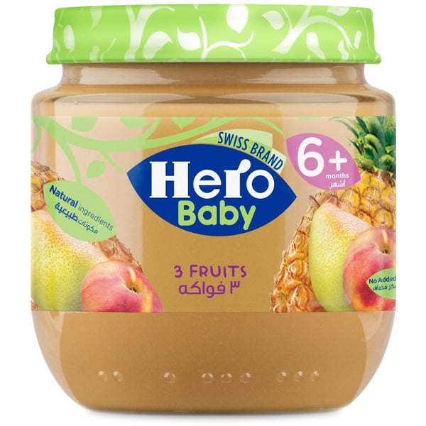 Hero Baby 3 Fruits 125gm Online Shopping on Hero Baby 3 Fruits