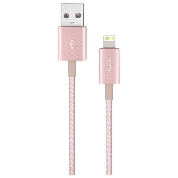 Moshi Lightning Cable 1.5m Gold Rose Moshi Lightning Cable 1.5m Gold Rose