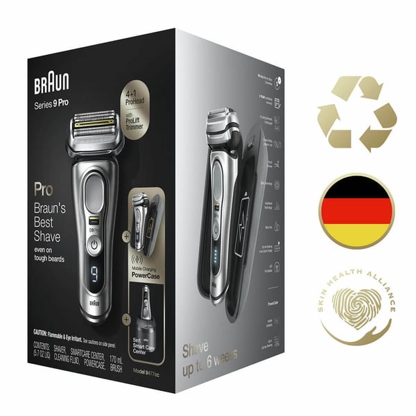 Braun Series 9 Pro Wet & Dry Shaver with Powercase 9477CC
