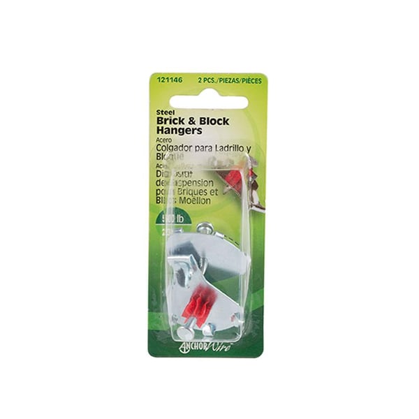 Buy Hillman Brick And Block Hanger (pack Of 2) Online in UAE Sharaf DG