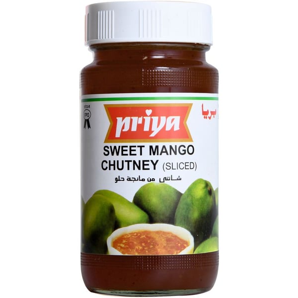 Priya Sweet Mango Chutney 340g (Pack Of 1pc) Priya Sweet Mango Chutney 340g (Pack Of 1pc)