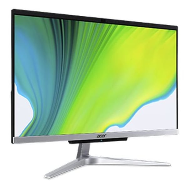Acer Aspire C22-963 All-in-One Desktop - Core i5 1GHz 8GB 1TB+256GB Shared Win10 21.5inch FHD Black Acer Aspire C22-963 All-in-One Desktop - Core i5 1GHz 8GB 1TB+256GB Shared Win10 21.5inch FHD Black