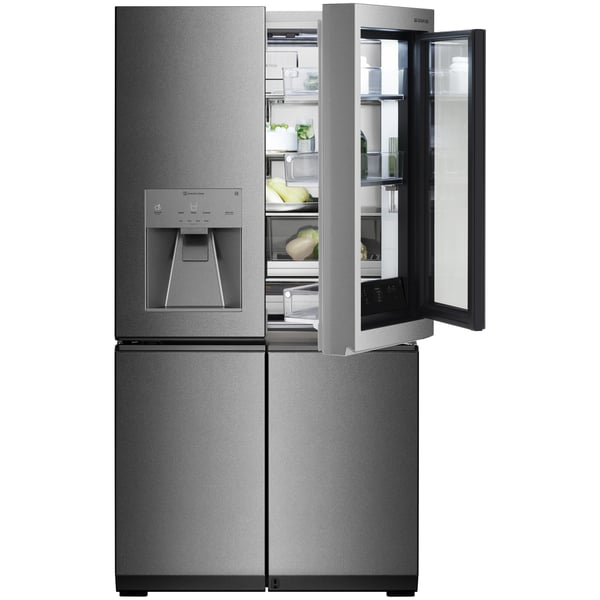 LG Refrigerator SIGNATURE InstaView Door-in-Door 950 Litres. Auto Open Door with Water Dispenser GRX33FGNGL LG Refrigerator SIGNATURE InstaView Door-in-Door 950 Litres. Auto Open Door with Water Dispenser GRX33FGNGL