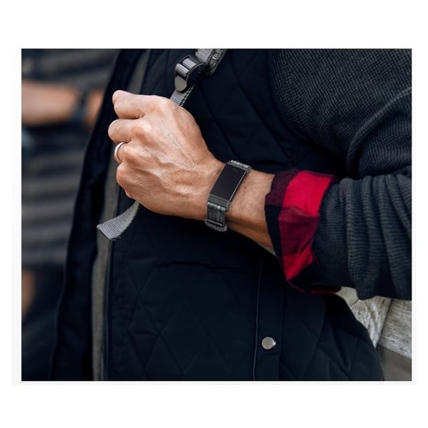 fitbit charcoal woven