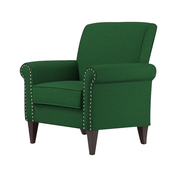 Buy Asghar Furniture Rosey Luxury Linen Armchair Emerald Green Online in UAE Sharaf DG