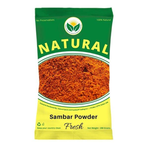 Natural Fresh Sambar Masala Powder 1.5kg Natural Fresh Sambar Masala Powder 1.5kg