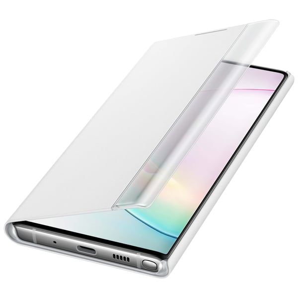 Samsung Clear View Cover White For Note 10