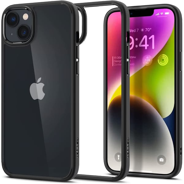 Spigen Ultra Hybrid designed for iPhone 14 case cover - Matte Black Spigen Ultra Hybrid designed for iPhone 14 case cover - Matte Black
