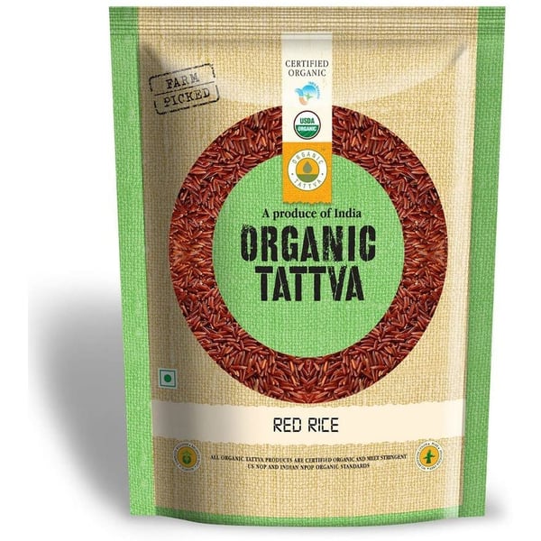 Organic Tattva Red Rice, 1kg