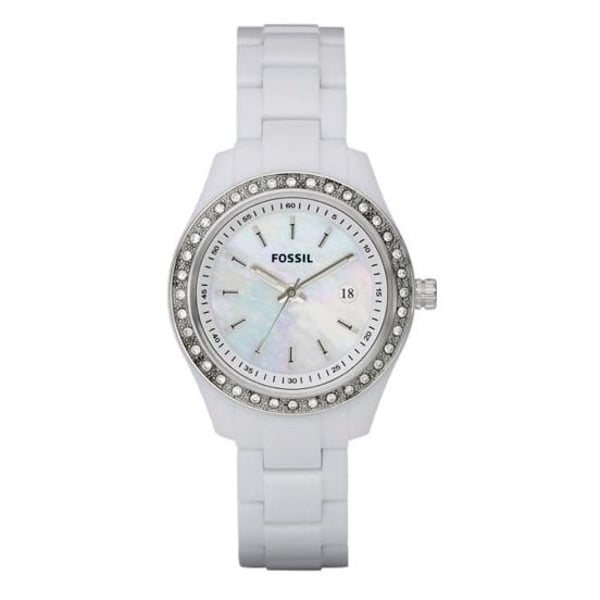 Fossil ES2437 Stella Mini Three Hand Resin band Watch for Women