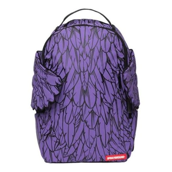 Purple hot sale sprayground backpack