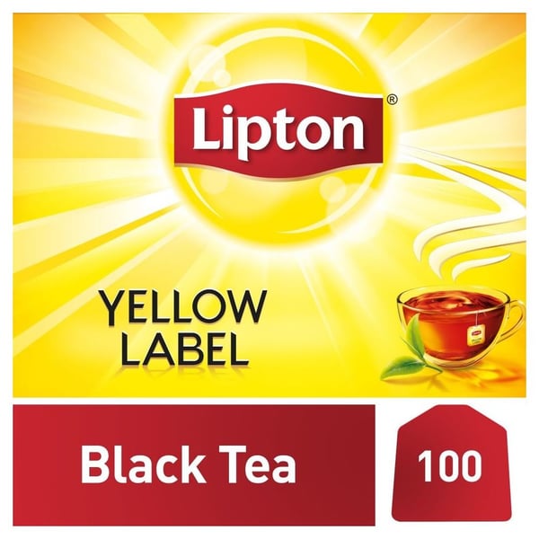 Buy Lipton yellow label black 100 Tea Bags 2g Online in UAE ...