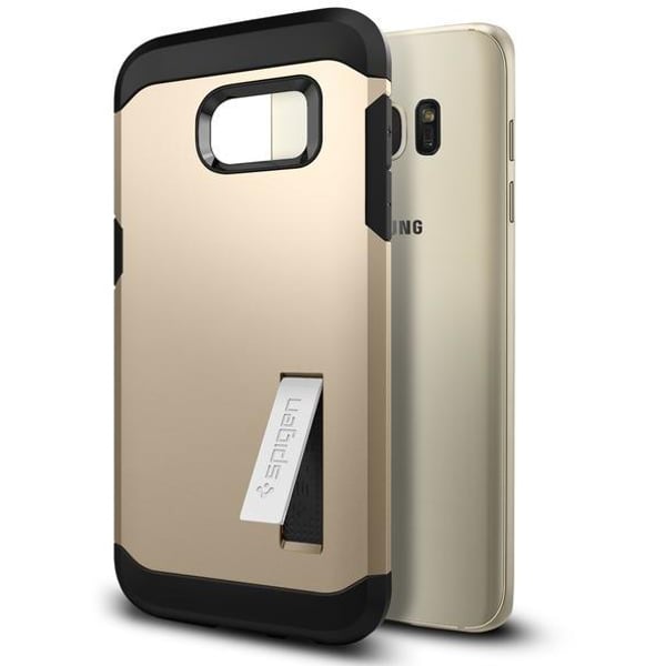Spigen 556CS20044 Tough Armor Case Gold For Galaxy S7 Edge Spigen 556CS20044 Tough Armor Case Gold For Galaxy S7 Edge