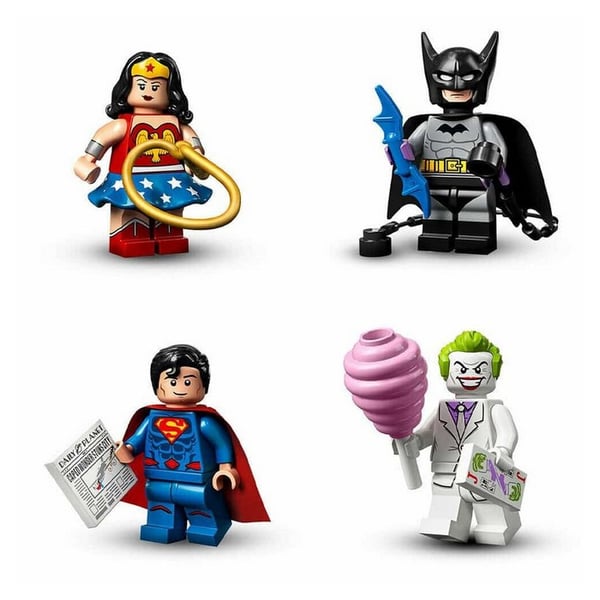 Lego minifigures dc clearance super heroes series