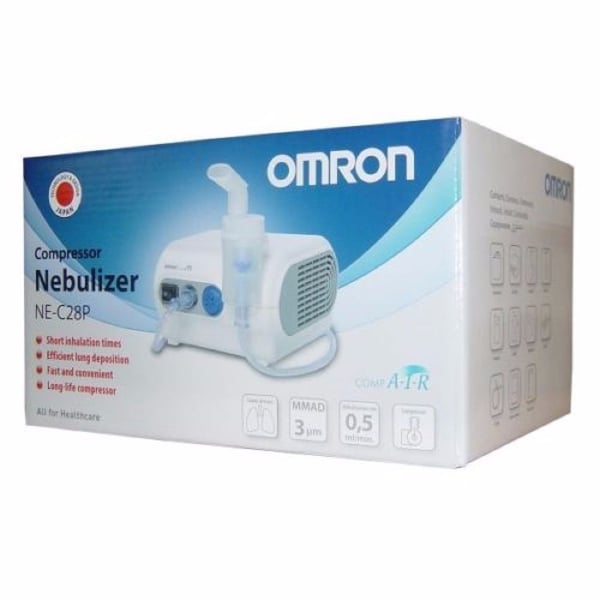 Omron CompAir Mains Compressor Nebulizer NE-C28P-UK