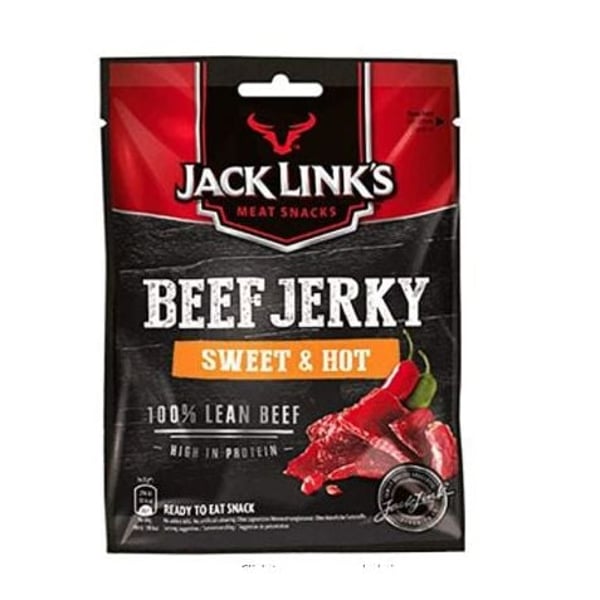 Jack Links Beef Sweet & Hot Jerky Eu - 25g Jack Links Beef Sweet & Hot Jerky Eu - 25g