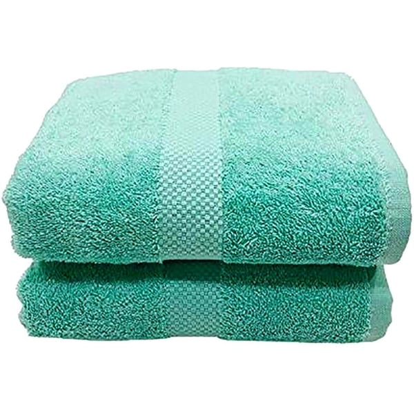 High Quality Cotton Green Set of 2 Bath Towel 70*140 cm