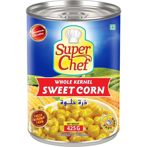 Super Chef Sweet Kernel Corn 400g