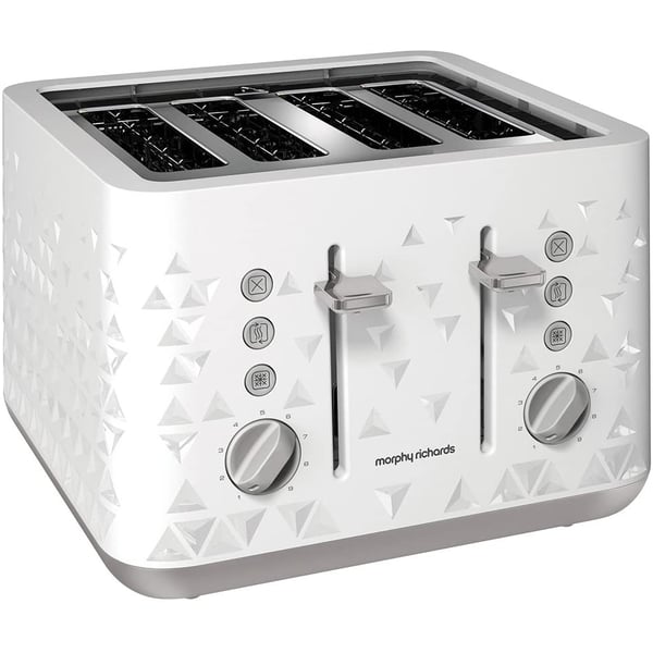 Morphy Richards Prism Four Slice Toaster White, 248110