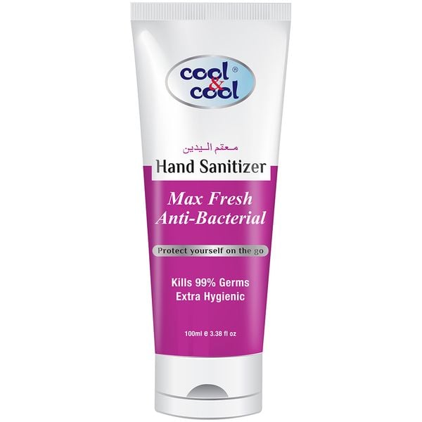 Cool & Cool Max Fresh Hand Sanitizer Tube 100ml