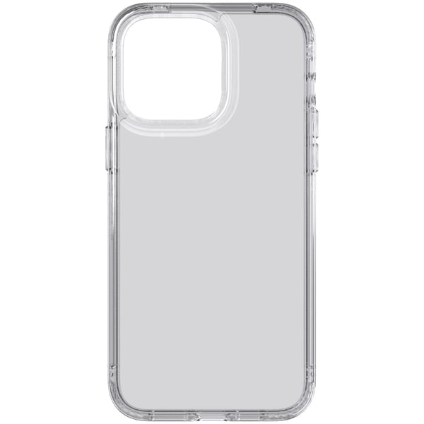 Tech21 Evo Clear designed for iPhone 14 Pro Max case cover with 12 feet Multi Drop Protection - Clear